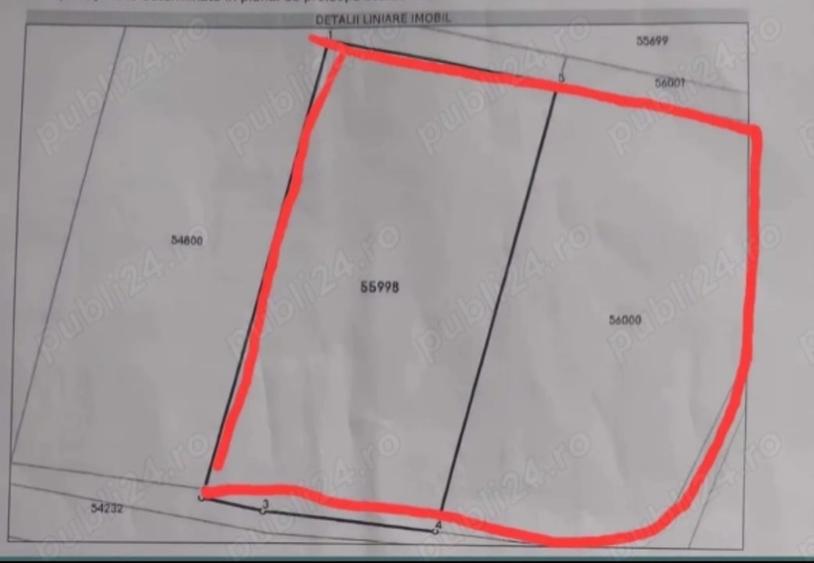 Teren Construcții intravilan de 657 mp, în Corunca