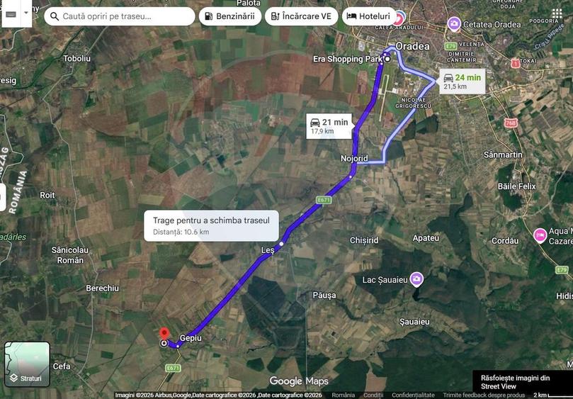 Teren Construcții intravilan de 3543 mp, în Gepiu