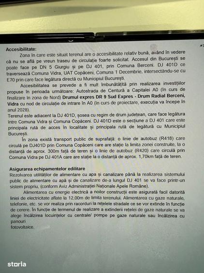 Teren De Vanzare Cretesti/Vidra Ilfov - 3