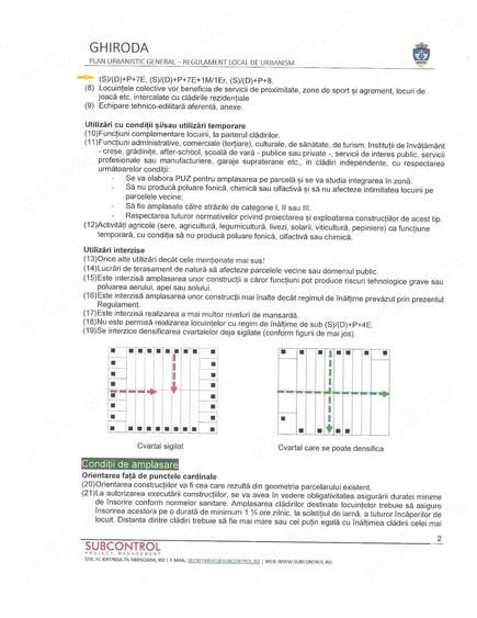 Teren de vanzare | Ghiroda | Destinatie - Cladiri Apartamente | Regim Inaltime Mare - 2