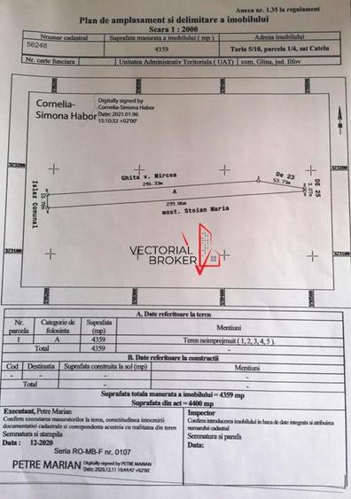 Teren Construcții intravilan de 4400 mp, în Theodor Pallady