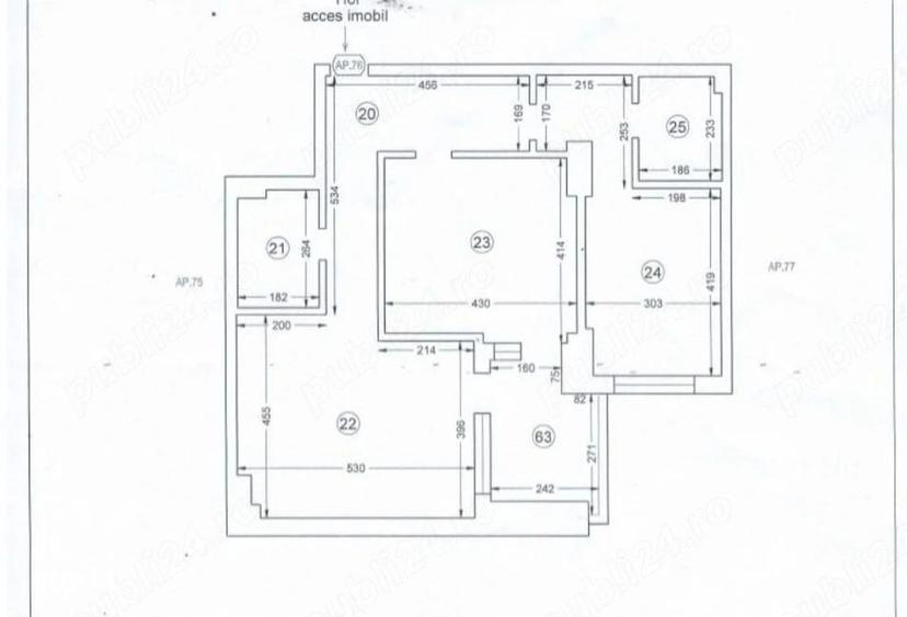 Apartament cu 3 camere în Energia