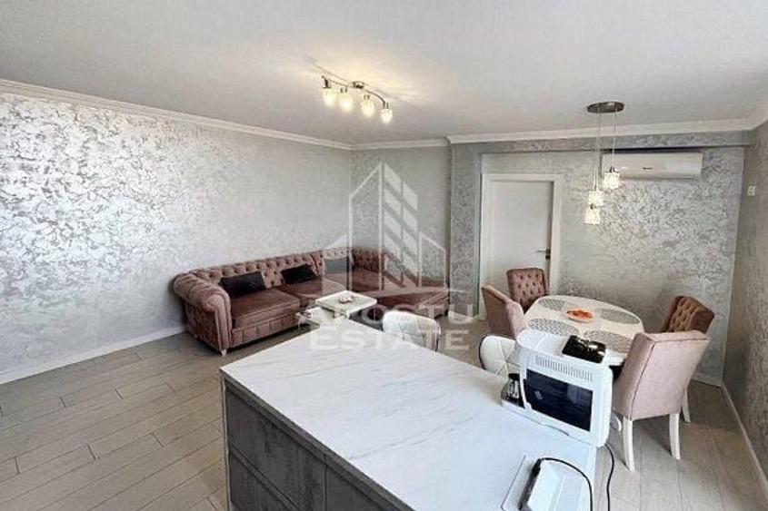 Apartament cu 3 camere decomandat, mobilat în Dorobanților