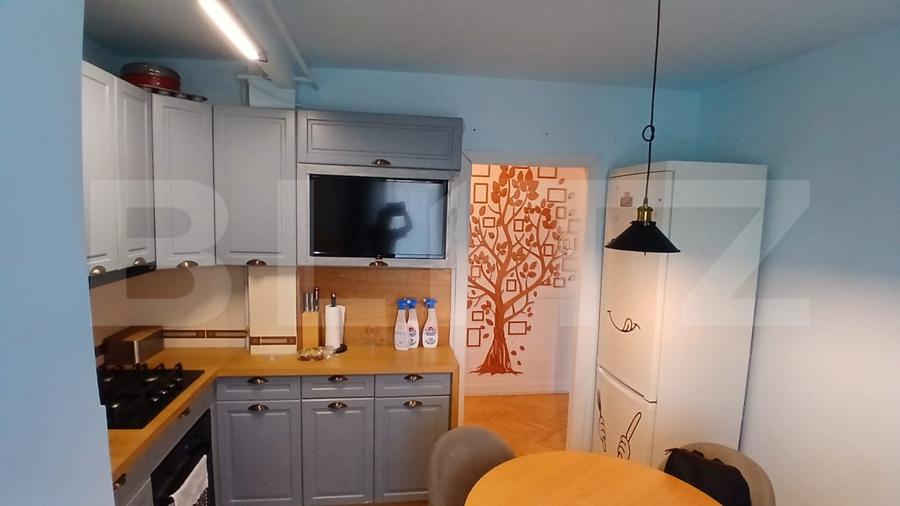 Apartament cu 3 camere decomandat, mobilat în Tudor Vladimirescu