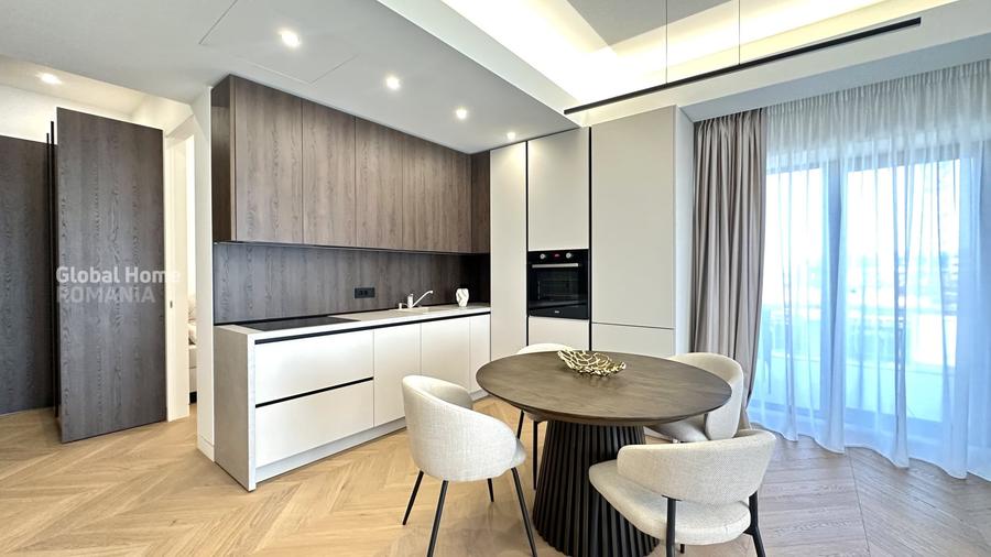 Apartament cu 3 camere semidecomandat, mobilat în Floreasca
