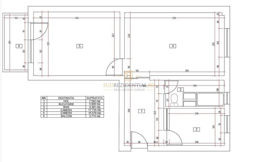 Apartament 2 camere de vanzare, Parcul Tineretului, Str. Pridvorului - 14