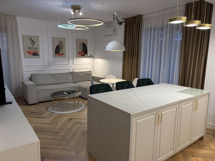 Apartament cu 2 camere semidecomandat în Pipera