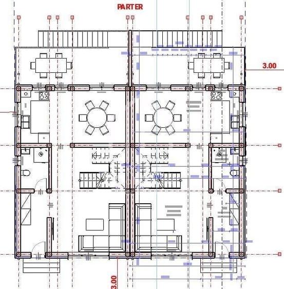 Duplex cu 4 camere cu Canalizare în Hipodrom 4