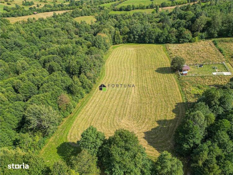 Teren de 4500 mp, în Bran