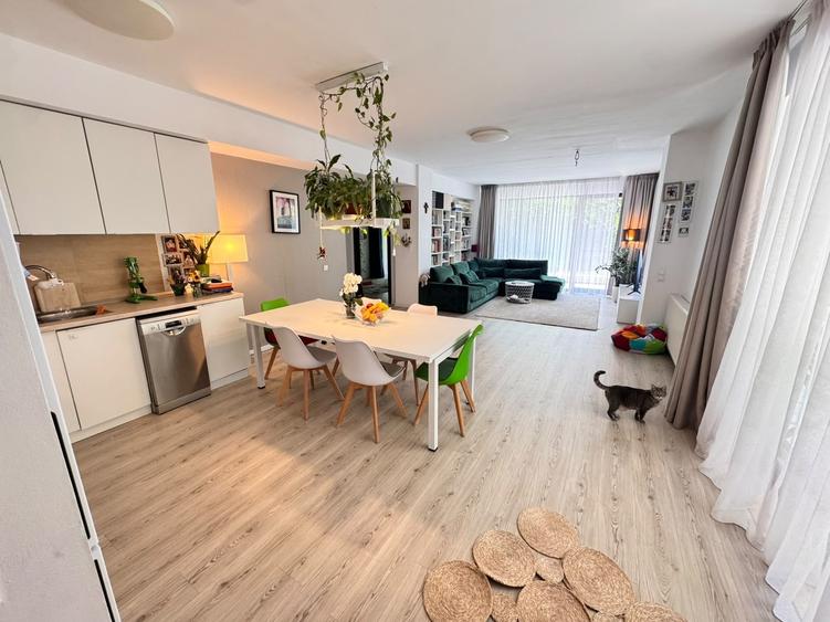 APARTAMENT 3 CAMERE CU GRĂDINĂ 100MP – PIPERA- BOXA - LOC PARCARE - 9