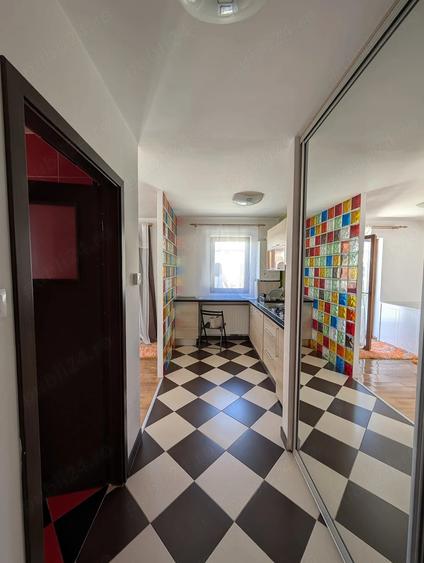 Apartament 1 camera, 44mp, mobilat, 2 balcoane, garaj, zona Primariei Floresti - 5