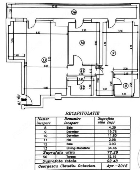 Apartament 3 camere de Vanzare | Pozitie Excelenta | Baneasa | P-ta Pr - 6