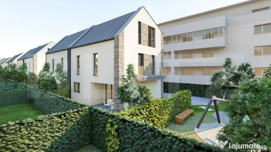 Duplex 4 camere, 120mp, 200 teren, proiect finalizat, zona T - Floresti (Cluj) - 11
