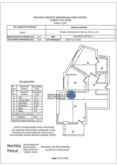 Apartament 3 camere | Mosilor Boutique II | Eminescu | Mosilor | Obor - 1