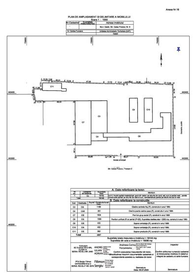 Spațiu industrial, de 267.89999389648 mp, în Est