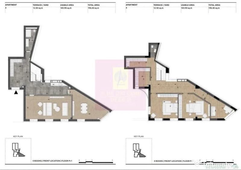 Apartament cu 4 camere decomandat în Central