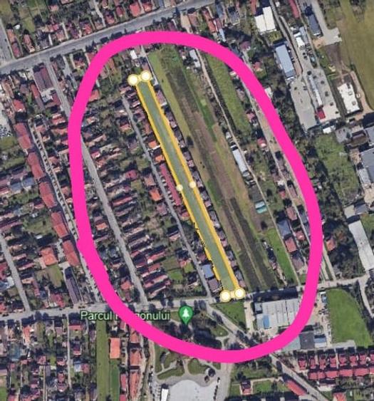 Teren Construcții intravilan de 6548 mp, în Florești