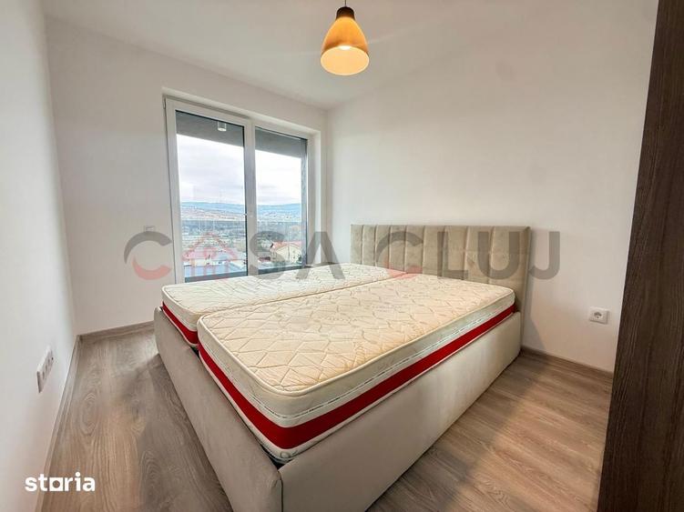 Apartament cu 2 camere semidecomandat, mobilat în Sopor