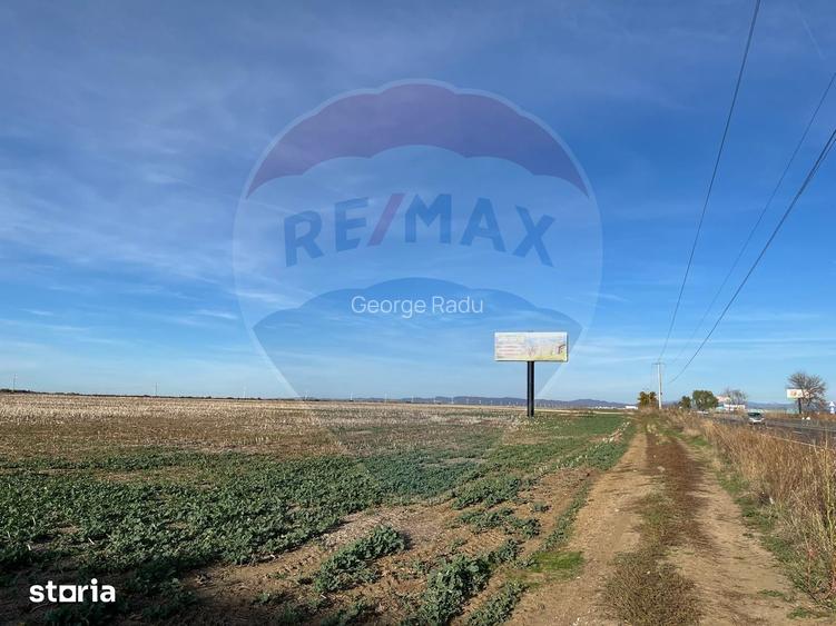 Teren extravilan de vanzare 17500 mp, deschidere 27m la DN1, Ploiesti