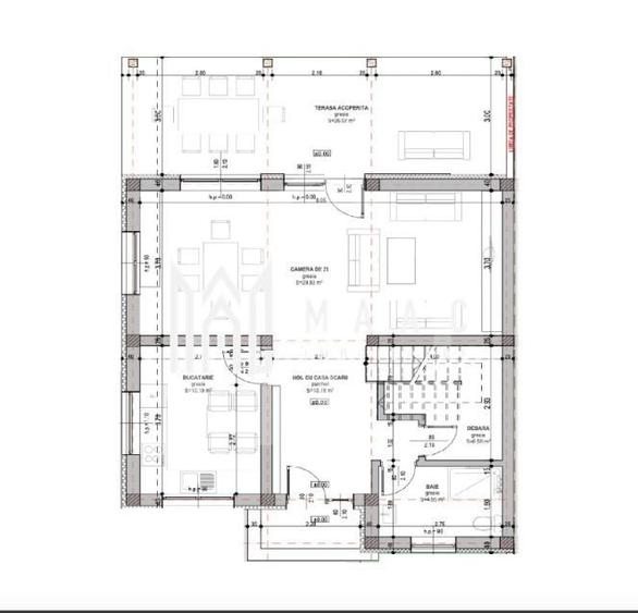 Duplex cu 4 camere cu Canalizare în Șura Mare