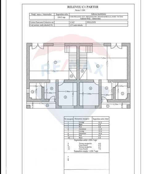 Casa / Vila tip duplex, 8 camere in zona Metro,COMISION 0% - 4