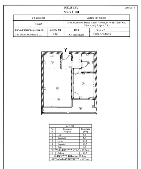 Apartament 2 camere, priveliste panoramica spre lac, ansamblul Yacht Kid - 14
