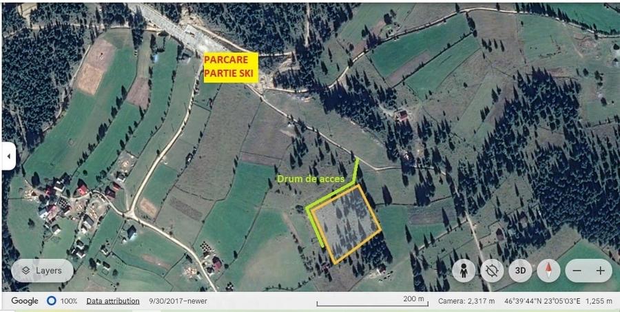 Teren Construcții intravilan de 11000 mp, în Mărișel