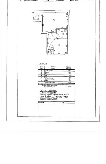 Apartament cu 2 camere semidecomandat în Sălaj