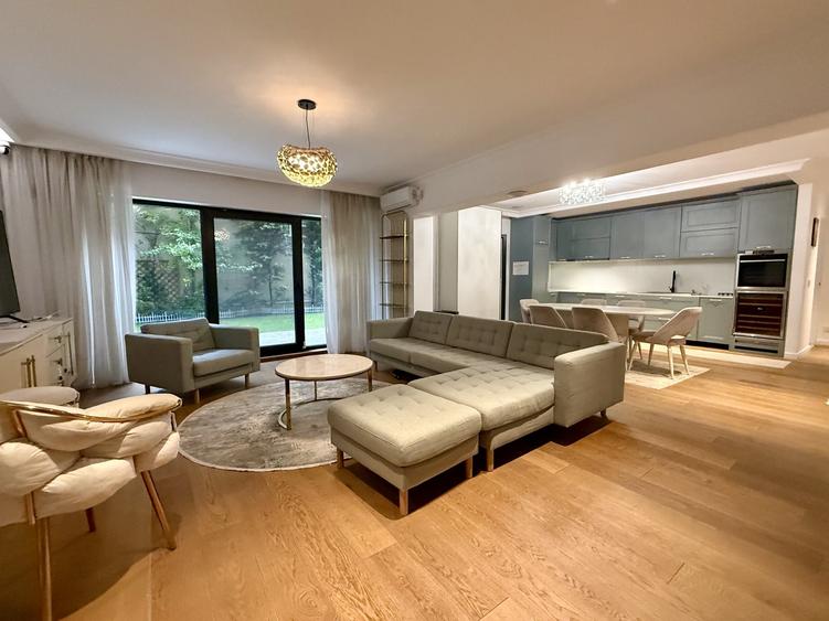 Apartament cu 4 camere, mobilat în Domenii