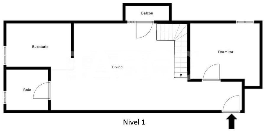 Apartament cu 4 camere decomandat în Central