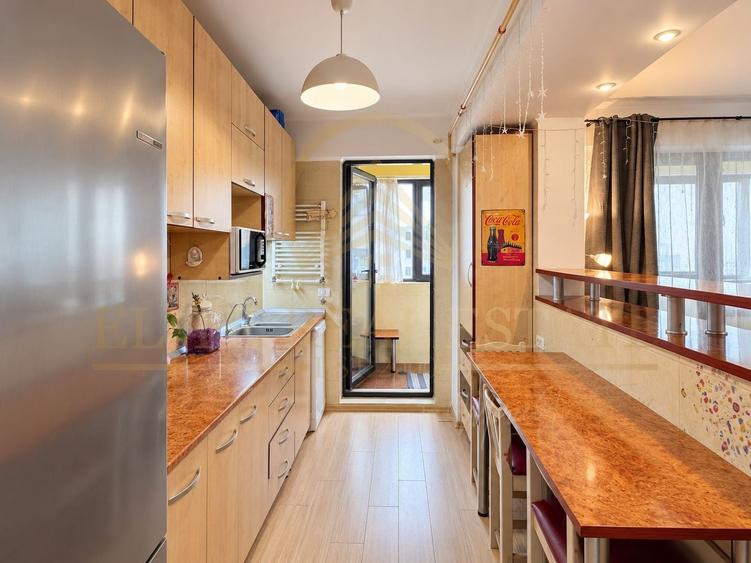 Apartament cu 3 camere decomandat, mobilat în Tomis Plus