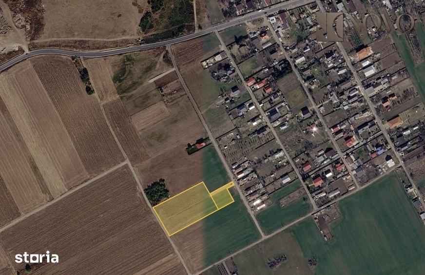 Teren de 7792 mp, în Grădiștea