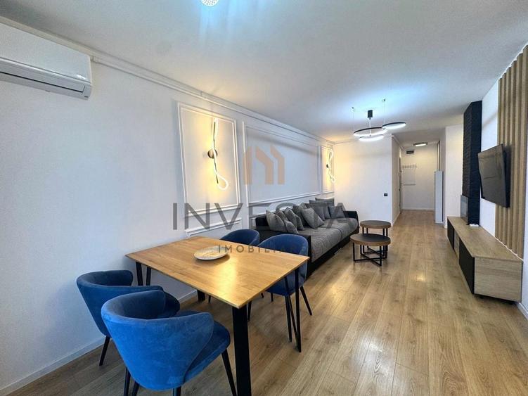Apartament cu 3 camere semidecomandat, mobilat în Zorilor