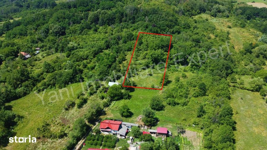 Teren de 2200 mp, în Ciofrângeni