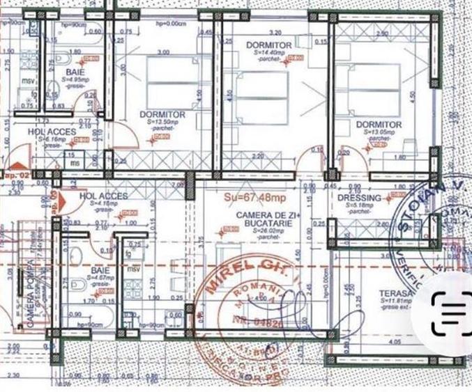 Apartament cu 4 camere decomandat în Dumbrăvița