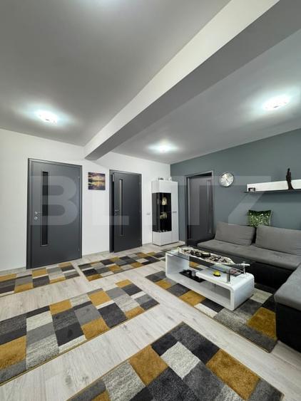Apartament cu 3 camere semidecomandat, mobilat în Florești