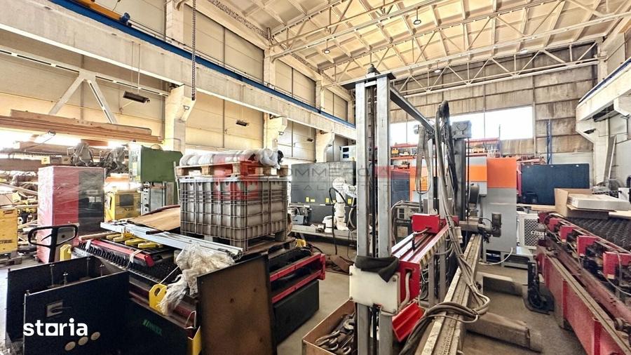 INVESTITIA HALA INDUSTRIALA 855 MP | POD RULANT 8 T. | 200 KWA | - 8