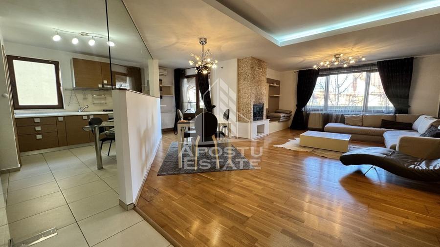 Apartament cu 3 camere decomandat, mobilat în Dumbrăvița