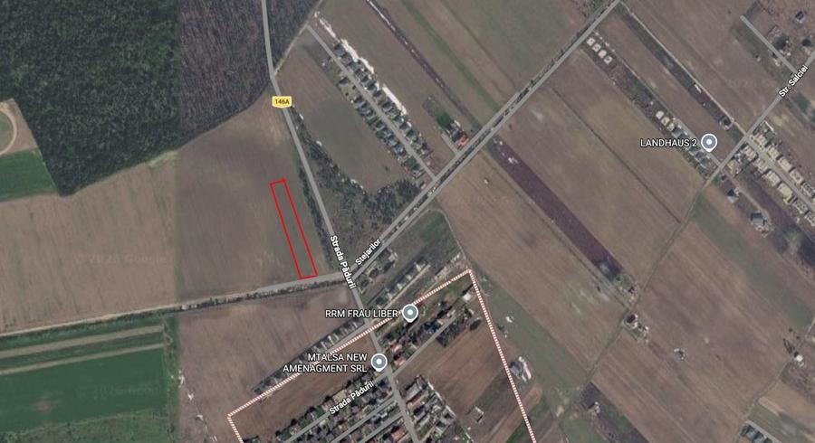 Teren Construcții intravilan de 4000 mp, în Săbăreni