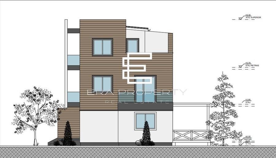 Duplex cu 4 camere cu Canalizare în Gușterița