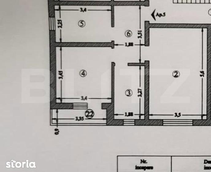 Apartament cu 2 camere, mobilat în Moara de Vânt