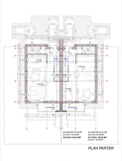 Casă cu 4 camere cu Teren 200 Mp în Baciu