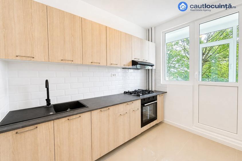 Apartament cu 2 camere semidecomandat, mobilat în Grivița
