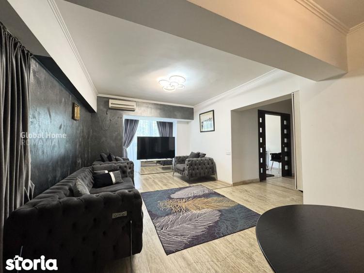 Apartament cu 3 camere, mobilat în Unirii