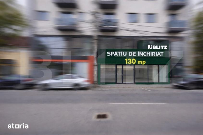 Spatiu comercial, 130 mp, vitrina, zona Decebal - 3