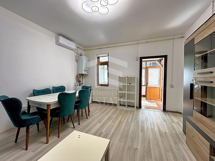 Apartament cu 2 camere semidecomandat, mobilat în Unirii