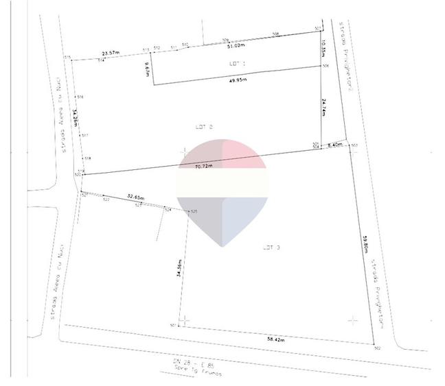 Teren Construcții intravilan de 5630 mp, în Vest