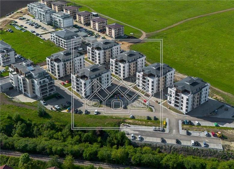 Apartament 2 camere, intabulat, terasa mare, bloc nou, zona buna - 1