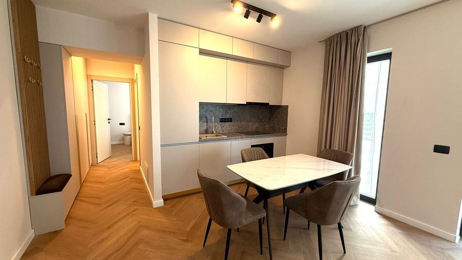 Apartament cu 2 camere, mobilat în Băneasa