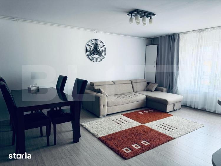 Apartament cu 3 camere, 65 mp, aer conditionat, garaj individual, zona - 2